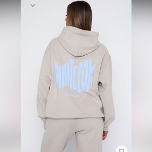 White Fox Archive 6.0 Oversized Hoodie Dove